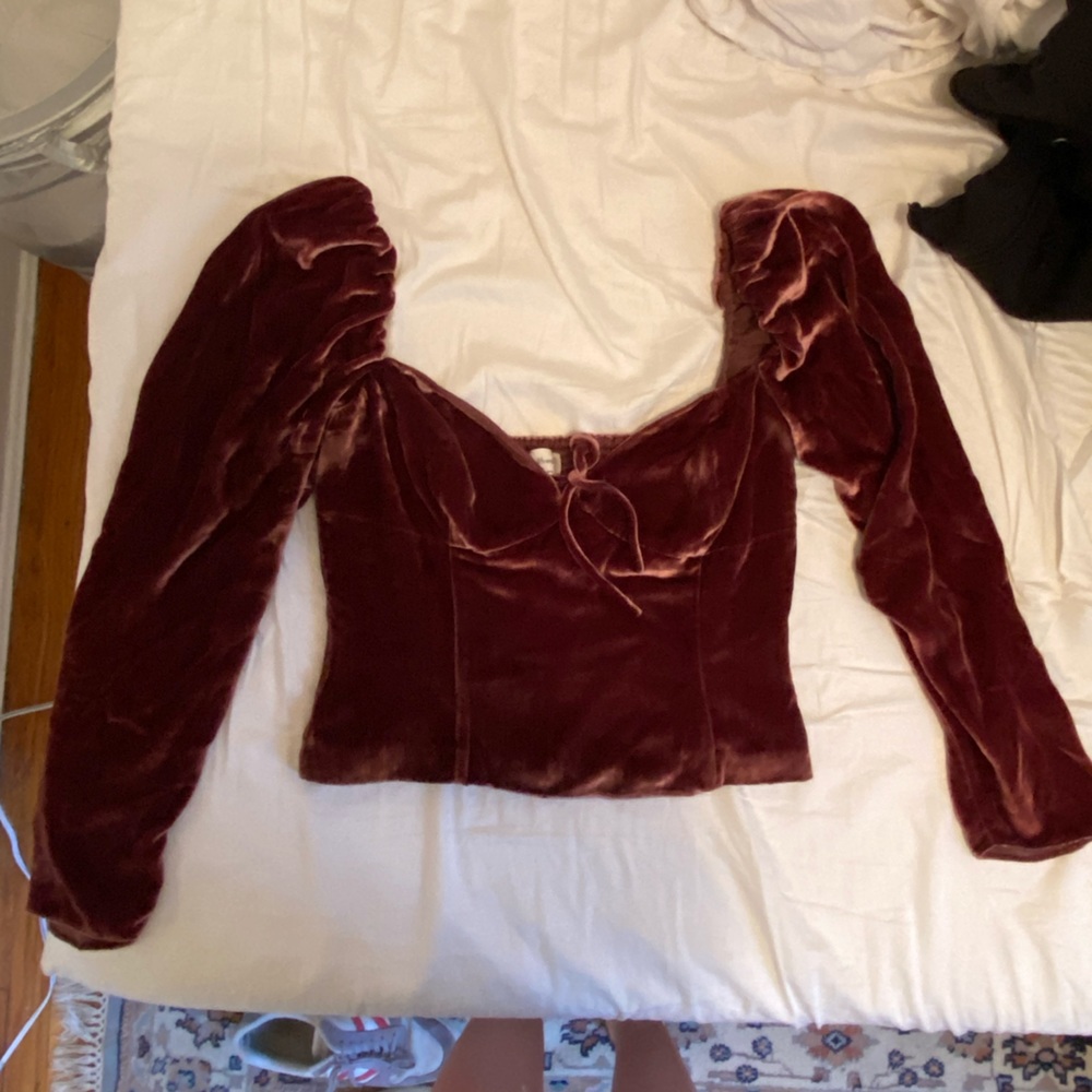 Velvet Blouse